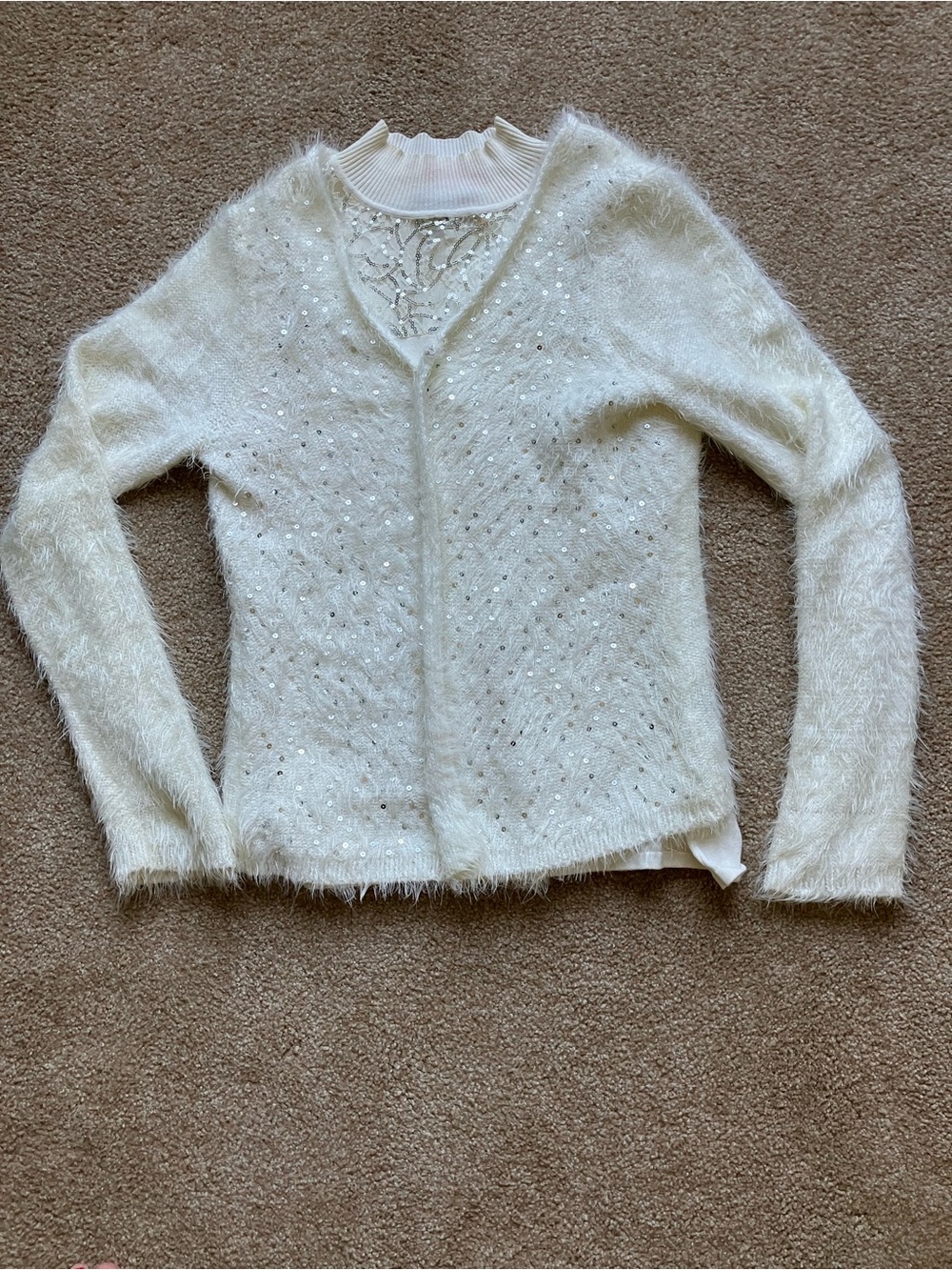 Women’s cream Holiday Sweater